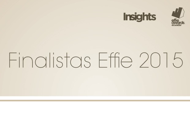 Finalistas Effie 2015