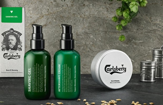  La cerveza Carlsberg y sus productos de belleza masculina