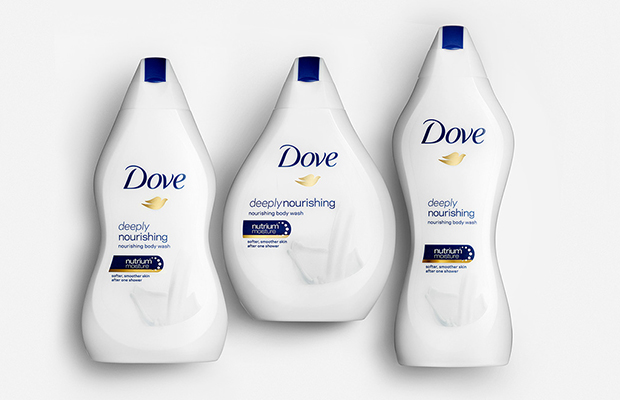  Dove lanza botellas de todas las formas y tamaños