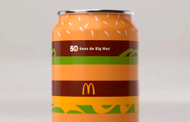 Coca-Cola celebra a la Big Mac con lata conmemorativa