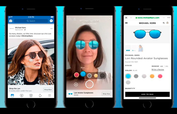  El shopping del futuro: Facebook incluye la realidad aumentada en sus ads