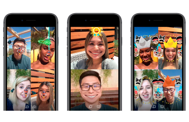  Facebook Messenger incorpora juegos con Realidad Aumentada