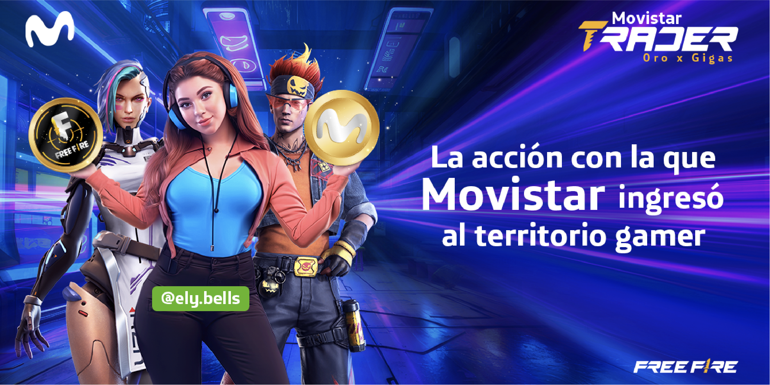  ORO X GIGAS, LA ACCIÓN CON LA QUE MOVISTAR INGRESÓ AL TERRITORIO GAMER.